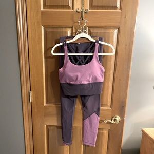 Lululemon Bra Top & Legging Set